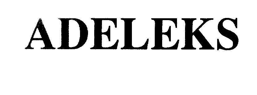 Mẫu nhãn hiệu ADELEKS