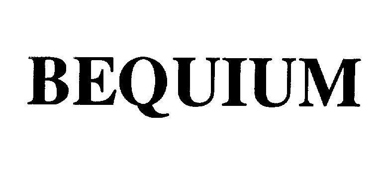 Mẫu nhãn hiệu BEQUIUM