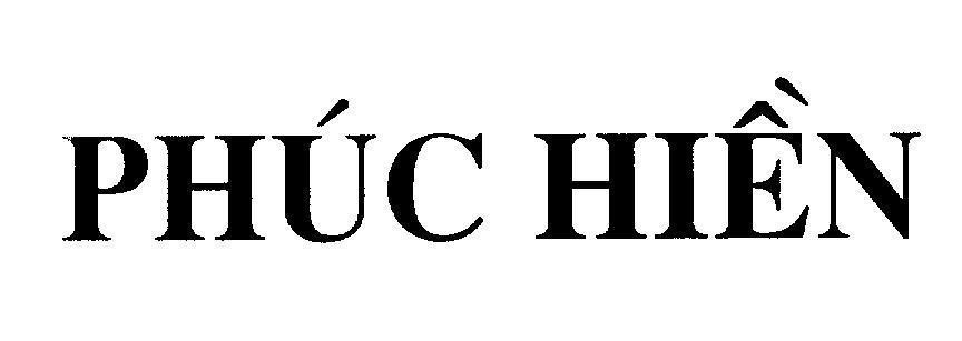 Mẫu nhãn hiệu Phúc Hiền