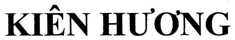 Mẫu nhãn hiệu Kiên Hương