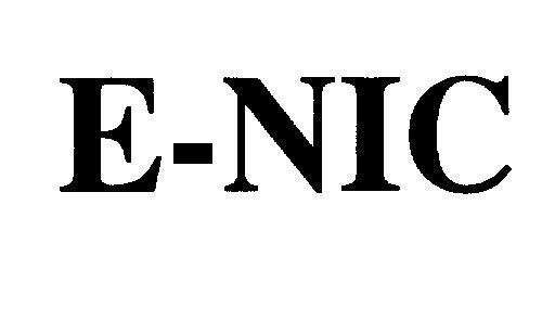 Mẫu nhãn hiệu E-NIC
