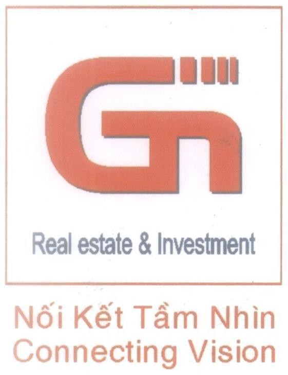Mẫu nhãn hiệu GN Real estate & Investment Nối Kết Tầm Nhìn Connecting Vision