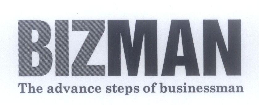 Mẫu nhãn hiệu BIZMAN The advance steps of businessman