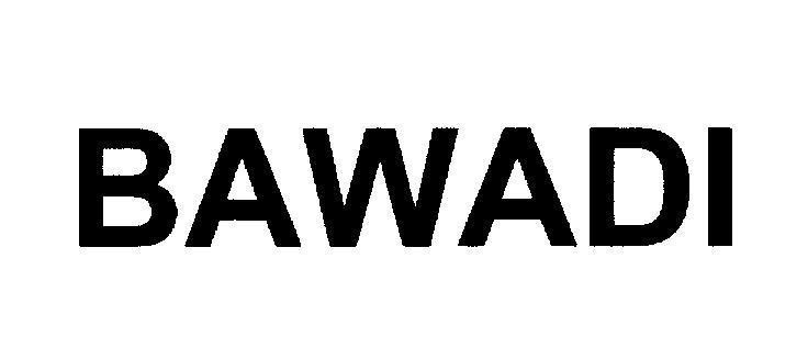 Mẫu nhãn hiệu BAWADI
