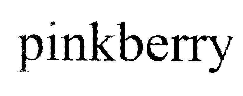 Mẫu nhãn hiệu pinkberry