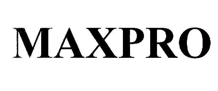 Mẫu nhãn hiệu MAXPRO