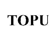 Mẫu nhãn hiệu TOPU