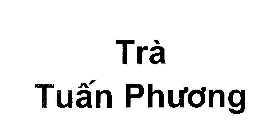 Mẫu nhãn hiệu Trà Tuấn Phương