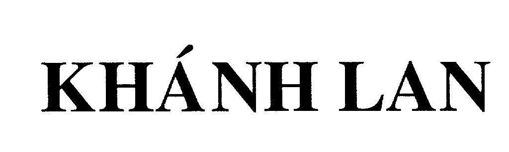 Mẫu nhãn hiệu Khánh Lan