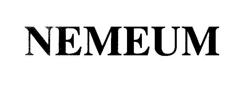 Mẫu nhãn hiệu NEMEUM