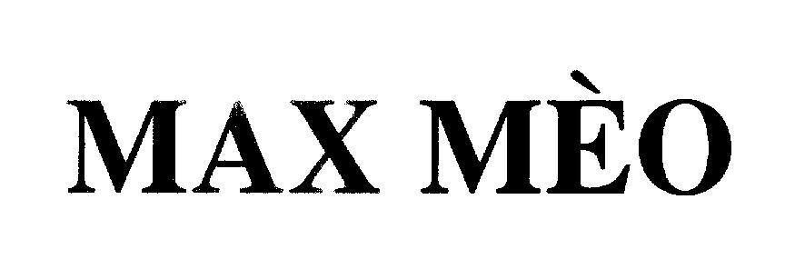 Mẫu nhãn hiệu MAX Mèo