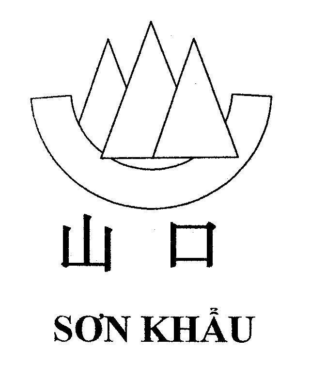 Mẫu nhãn hiệu Sơn Khẩu [San Kou: sơn khẩu]