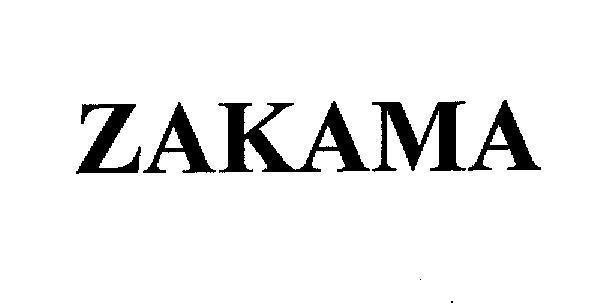 Mẫu nhãn hiệu ZAKAMA