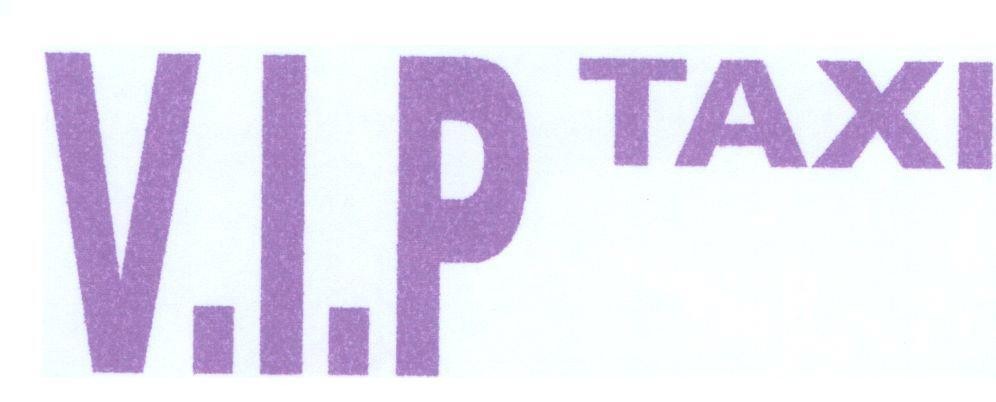 Mẫu nhãn hiệu V.I.P TAXI