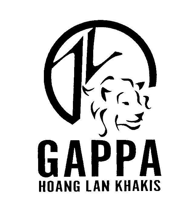 Mẫu nhãn hiệu HL GAPPA HOANG LAN KHAKIS