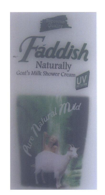 Mẫu nhãn hiệu Faddish Supreme Quality Naturally Goat's Milk Shower Cream Pure Natural Mild UV protection