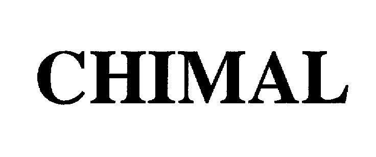 Mẫu nhãn hiệu CHIMAL