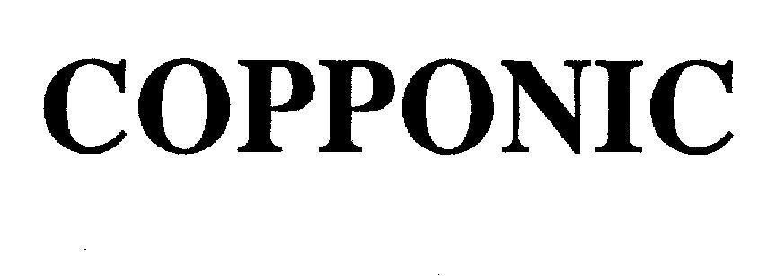 Mẫu nhãn hiệu COPPONIC