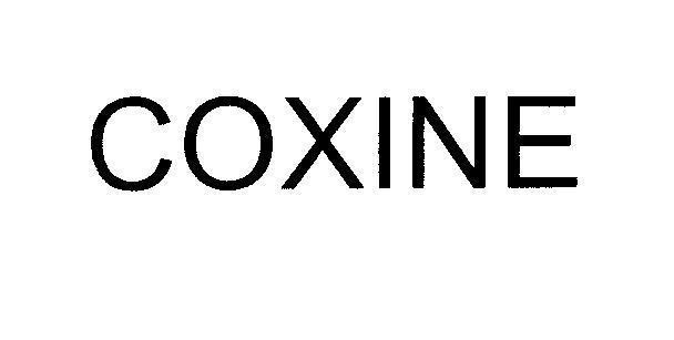 Mẫu nhãn hiệu COXINE