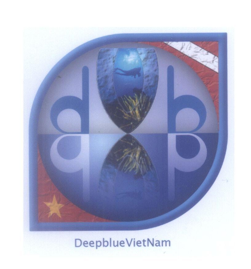 Mẫu nhãn hiệu DeepblueVietnam d b q p