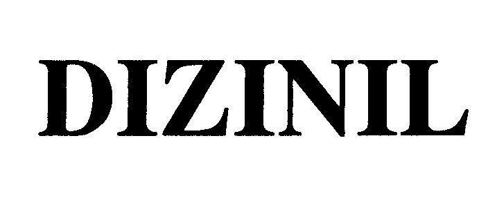 Mẫu nhãn hiệu DIZINIL