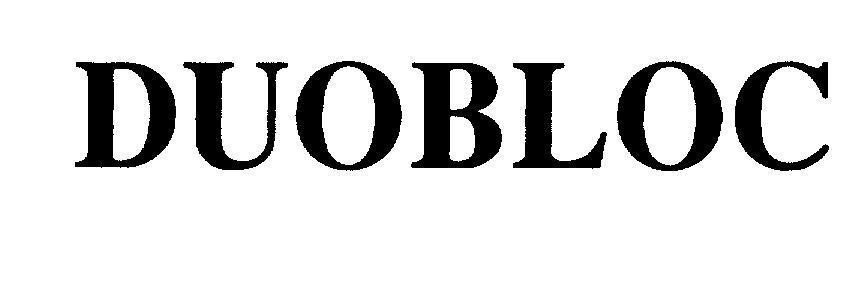 Mẫu nhãn hiệu DUOBLOC