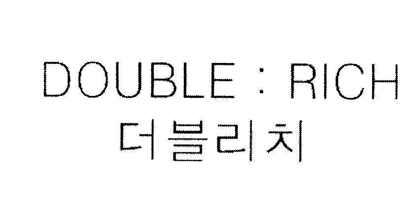 Mẫu nhãn hiệu DOUBLE:RICH [double rich]