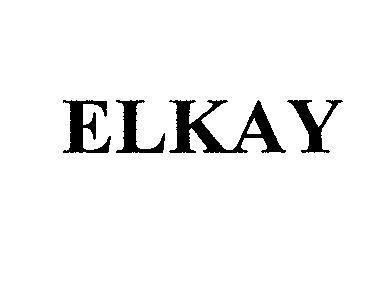 Mẫu nhãn hiệu ELKAY