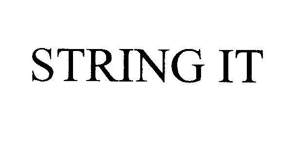 Mẫu nhãn hiệu STRING IT