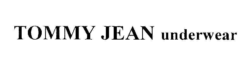 Mẫu nhãn hiệu TOMMY JEAN underwear