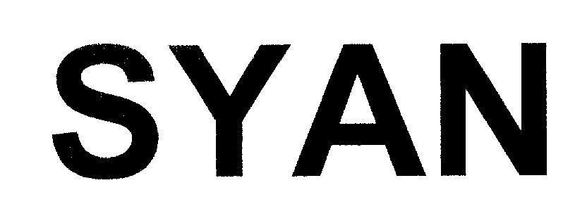 Mẫu nhãn hiệu SYAN