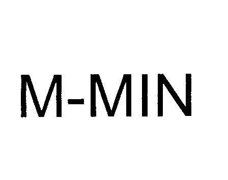 Mẫu nhãn hiệu M-MIN