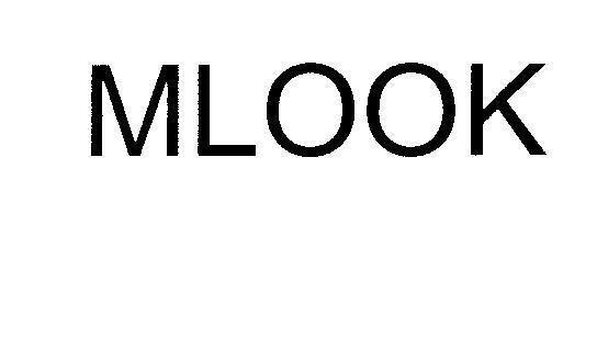 Mẫu nhãn hiệu MLOOK