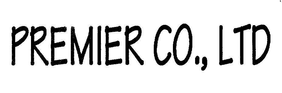 Mẫu nhãn hiệu PREMIER CO., LTD