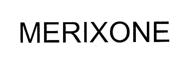 Mẫu nhãn hiệu MERIXONE