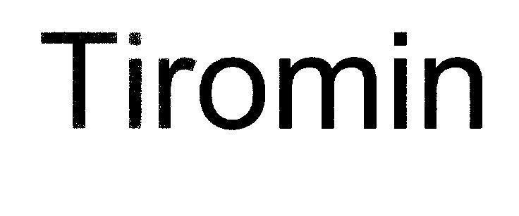 Mẫu nhãn hiệu Tiromin