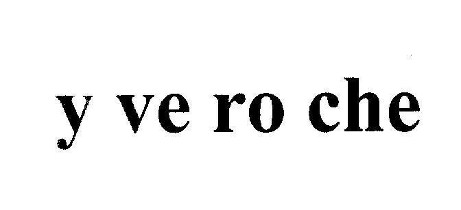Mẫu nhãn hiệu y ve ro che