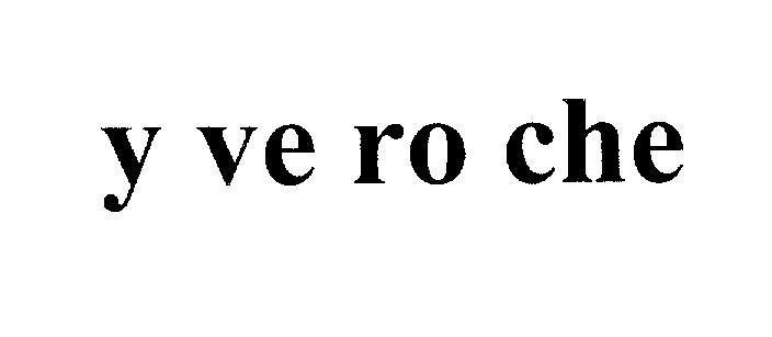 Mẫu nhãn hiệu y ve ro che