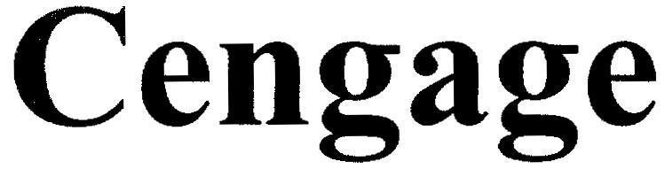 Mẫu nhãn hiệu Cengage
