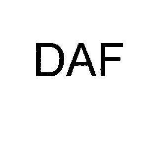 Mẫu nhãn hiệu DAF
