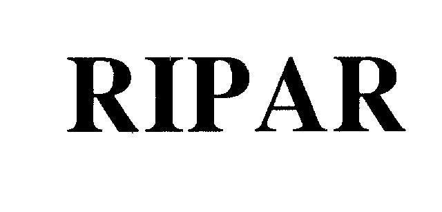 Mẫu nhãn hiệu RIPAR