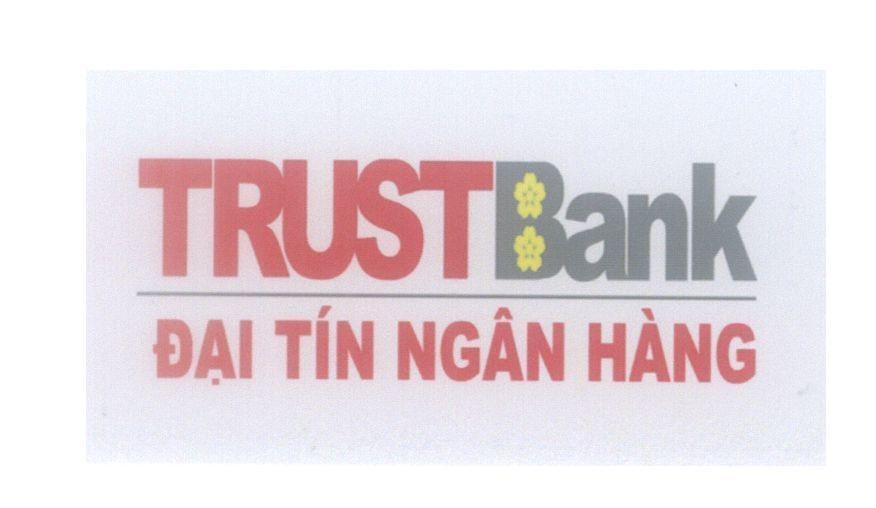 Mẫu nhãn hiệu TRUSTBank Đại Tín Ngân Hàng