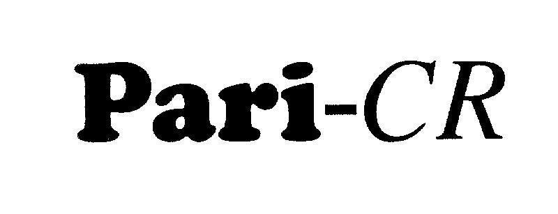 Mẫu nhãn hiệu Pari-CR