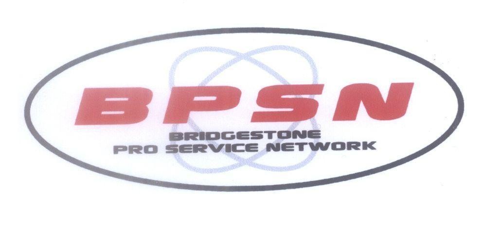 Mẫu nhãn hiệu BPSN BRIDGESTONE PRO SERVICE NETWORK