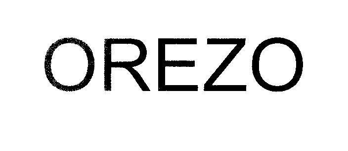 Mẫu nhãn hiệu OREZO