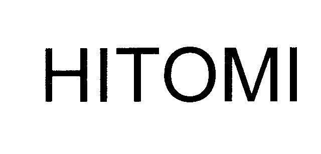 Mẫu nhãn hiệu HITOMI
