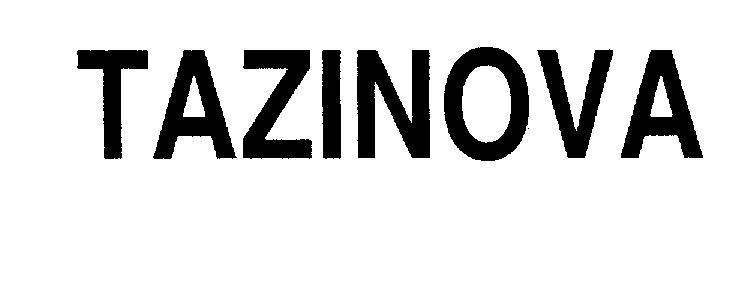 Mẫu nhãn hiệu TAZINOVA