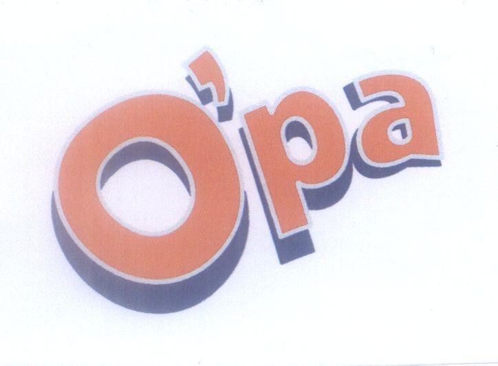 Mẫu nhãn hiệu O'pa