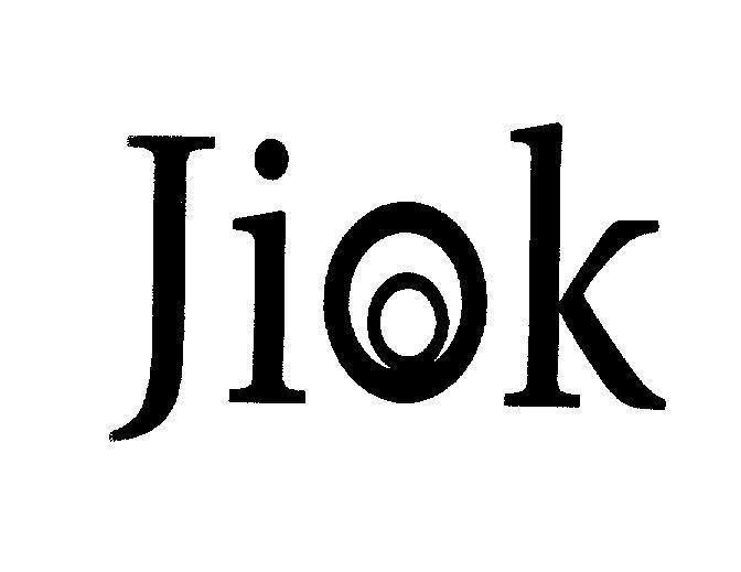 Mẫu nhãn hiệu Jiok