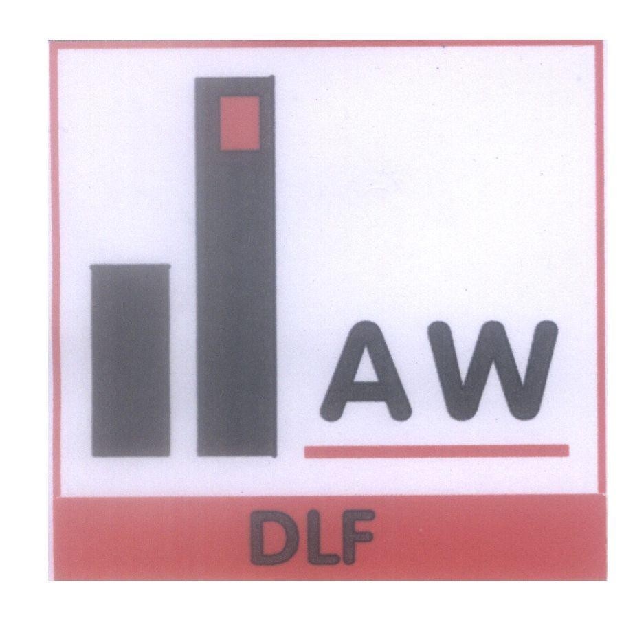 Mẫu nhãn hiệu I A W DLF